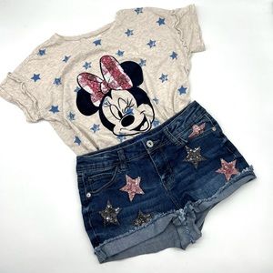 Juniors Shorts and T-shirt Bundle